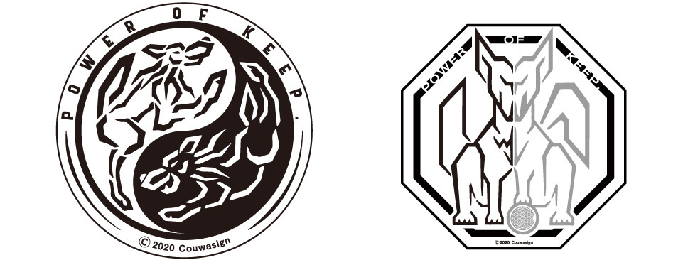 特殊図案の作成 犬