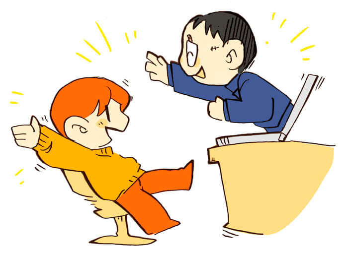 ホームページからの直接受注