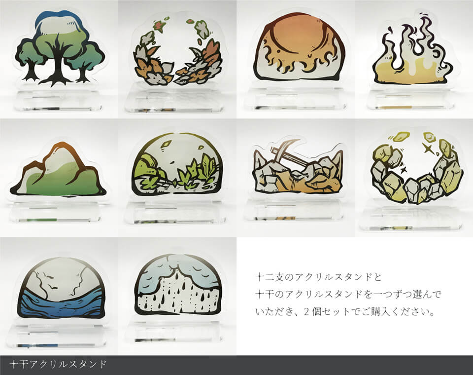 十干と十二支を組み合わせ