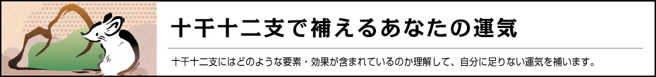 占術を応用した看板作り 十干十二支で補えるあなたの運気
