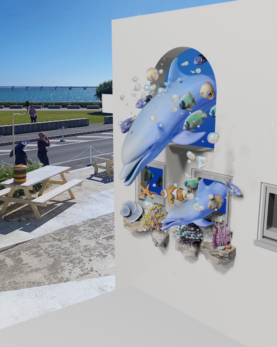 トリック3Dアート(トリックアート) トリック3Dアート(トリックアート)